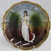 Royal Bayreuth 11 1/2" portrait plaque