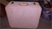 Vintage White suitcase