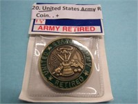 U.S. Army Retired Challenge Coin