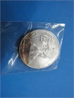 1 Troy Ounce .999 Pure Silver Walking Liberty 2015