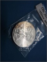 1 Troy Ounce .999 Pure Silver Walking Liberty 2015