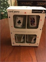 Brand new Luminarc Card Party double old fashiones