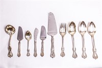 Towle Silver "Old Colonial" Serving Utensils 10 Pc