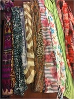 Lot of nice barely used scarves