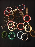 Huge lot of bracelets- some signed