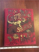 Large antique Chatterwell stories children's book
