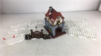 Department 56 Fence and gate lot