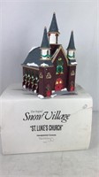 Dept 56 Snow Village “St. Luke’s Church”