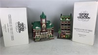 Dept 56 Christmas in The City “City Hall” & “Toy