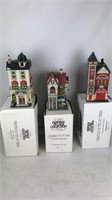3 pc Dept 56 Christmas in the City Series