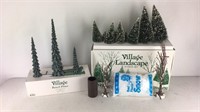 Department 56 trees and landscape