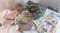 Very large lot of scrapbooking supplies