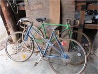 Schwinn varsity & peugeot bikes