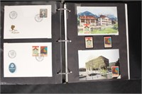 Liechtenstein Stamps 1980s collection of Mint NH