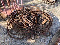 PALLET OF STEEL CABLE