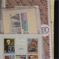 Worldwide Stamps Sir Rowland Hill Mint NH collecti