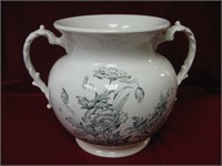 Porcelain Double Handled 10 1/2" Pot