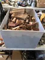 ONE BOX OF EXOTIC WOOD BLANKS
