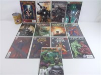 13 comics dont Hulk, X-Men, Iron Man 2
