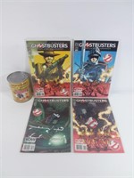 4 comics Ghostbusters, sous plastique