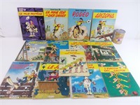 13 albums BD de Lucky Luke 1969-70