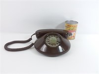 Téléphone à cadran Northern Telecom, vintage