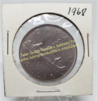 1968 CANADA NICKEL DOLLAR