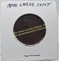 1840 LARGE CENT COIN