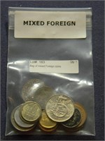 Bag of mixed Foreign coins