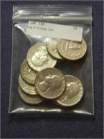 Bag of 10 Silver Qtrs.