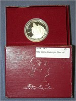 1982 George Washington Silver half dollar