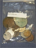Bag of Foreign coins