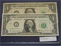 2-1963 Star $1 Notes