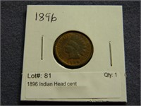 1896 Indian Head cent