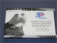 2006 State Qtr Silver Proof set