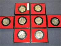 Lot of 8 "America's First Medals"