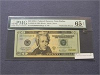 $20 2004 Federal Reserve note Dallas