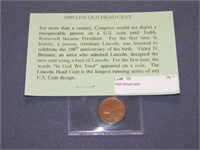 1909 Wheat cent