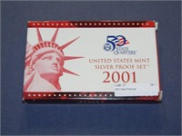2001 Silver Proof set