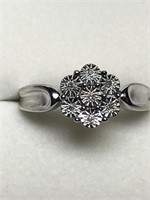 $120 S/Sil Diamonds Ring