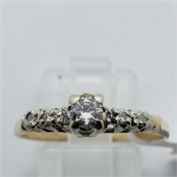 $1600 10K  Diamond 1.76Gms Ring