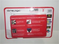 New Wirelogic HDMI Cables 2 Pack