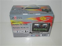 Axcess Portable 7" LCD TV