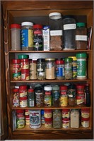 Cabinet Full of Spices (Cabinet NOT Included)