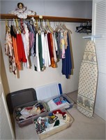 Linens: Table Clothes, Baby Quilt, Ironing Board…