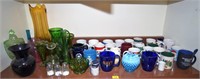 Coffee Cups, Glassware and Vases