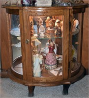 Small Lighted Curio Cabinet