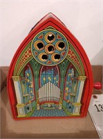 Tin Cathedral Wind-Up Music Box