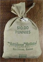 $10 Canvas bag of Lincoln "Wheat" Cents