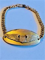 WW11 Army Air Corps Sweetheart Bracelet G.F.